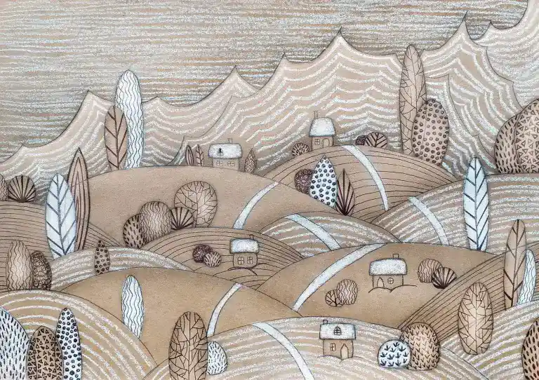 Vika Glitter's illustration